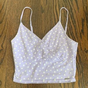 Hollister Crop Wrap Cami Top